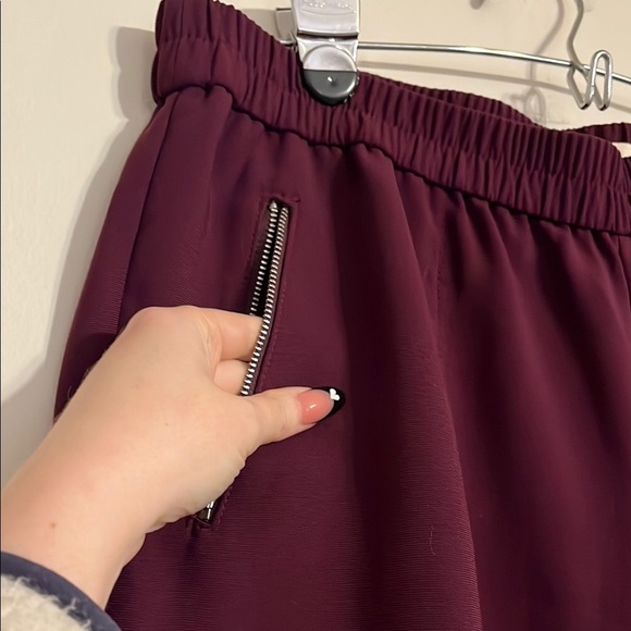 J. Crew‎ Factory Sydney Pull On Pants Joggers Plum purple - Picture 2 of 5